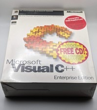 Microsoft Visual C  4.2 Enterprise Edition 4.2 Factory Sealed NOS