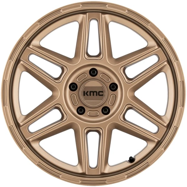 KMC KM716 Nomad 17x8 5x4.5" +38mm Bronze Wheel Rim 17" Inch Foto 3 de 4