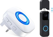 PHYSEN Wireless Doorbell Extender with 1 Receiver for Blink Video Doorbell