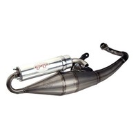 Topf Scoot Leovince TT Poliert FüR Piaggio 50 Zip 2T 2009+, Typhoon 2012+-April