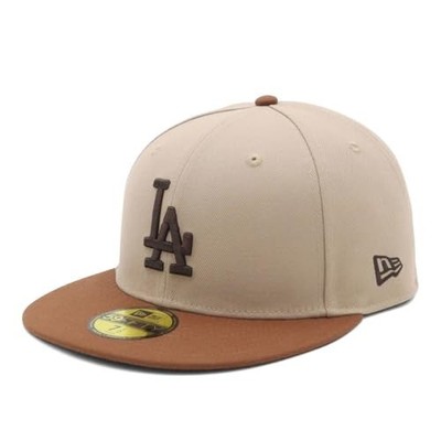 [New Era] 59FIFTY MLB Two-Tone Cap LA Ash Brown Größe 8 5950 LOSDOD MOCHA...