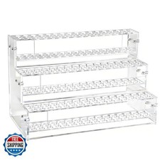 144-Slots Pen Holder for Craft Shows,3-Tier Acrylic Pen Display S