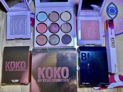 Koko Collection by Kylie Cosmetics Tru Eyeshadow Palette And Highlighter & Blush
