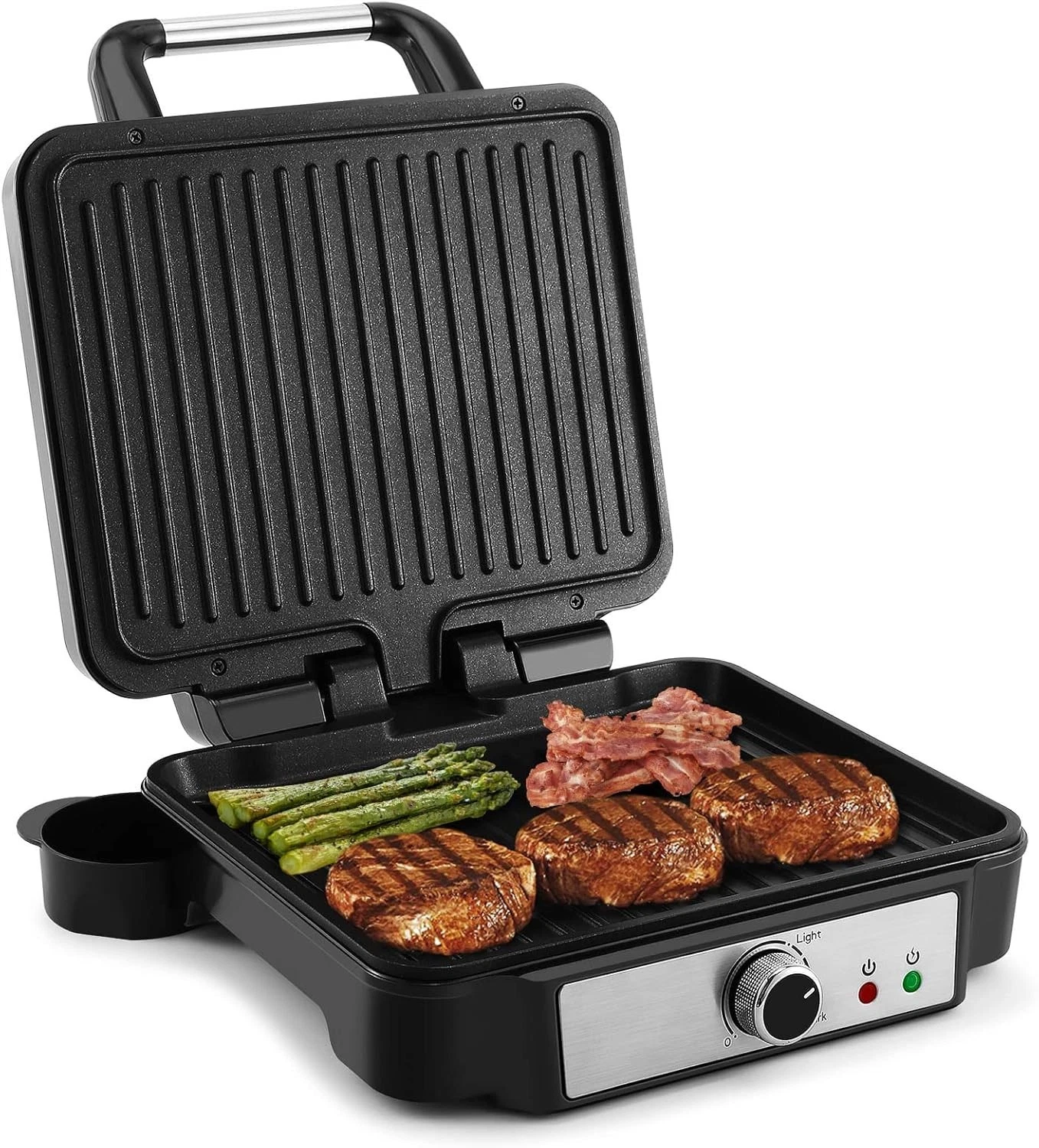 Yashe SW-3018 Contact Grill 4 Slice Panini Grill Sandwich Maker #Y91-893