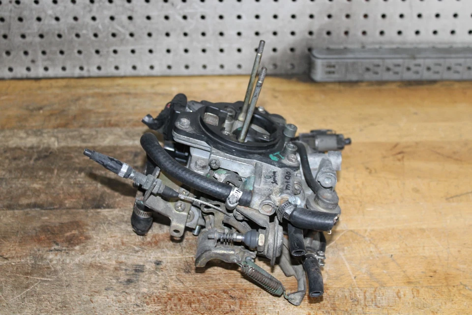 1990 Sentra throttle body assembly Nissan JECS Single Barrel TBI Foto 2 de 4