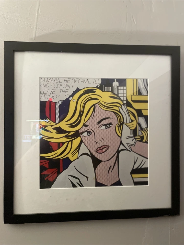 Roy Lichtenstein original Foto 2 de 4