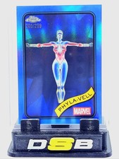 2025 Topps Chrome Marvel - Phyla-Vell #78 Blue Refractor /299