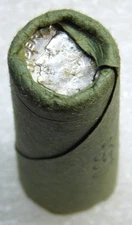 1955-D Roosevelt Silver Dime Gem BU OBW Roll 50 coins #A210E