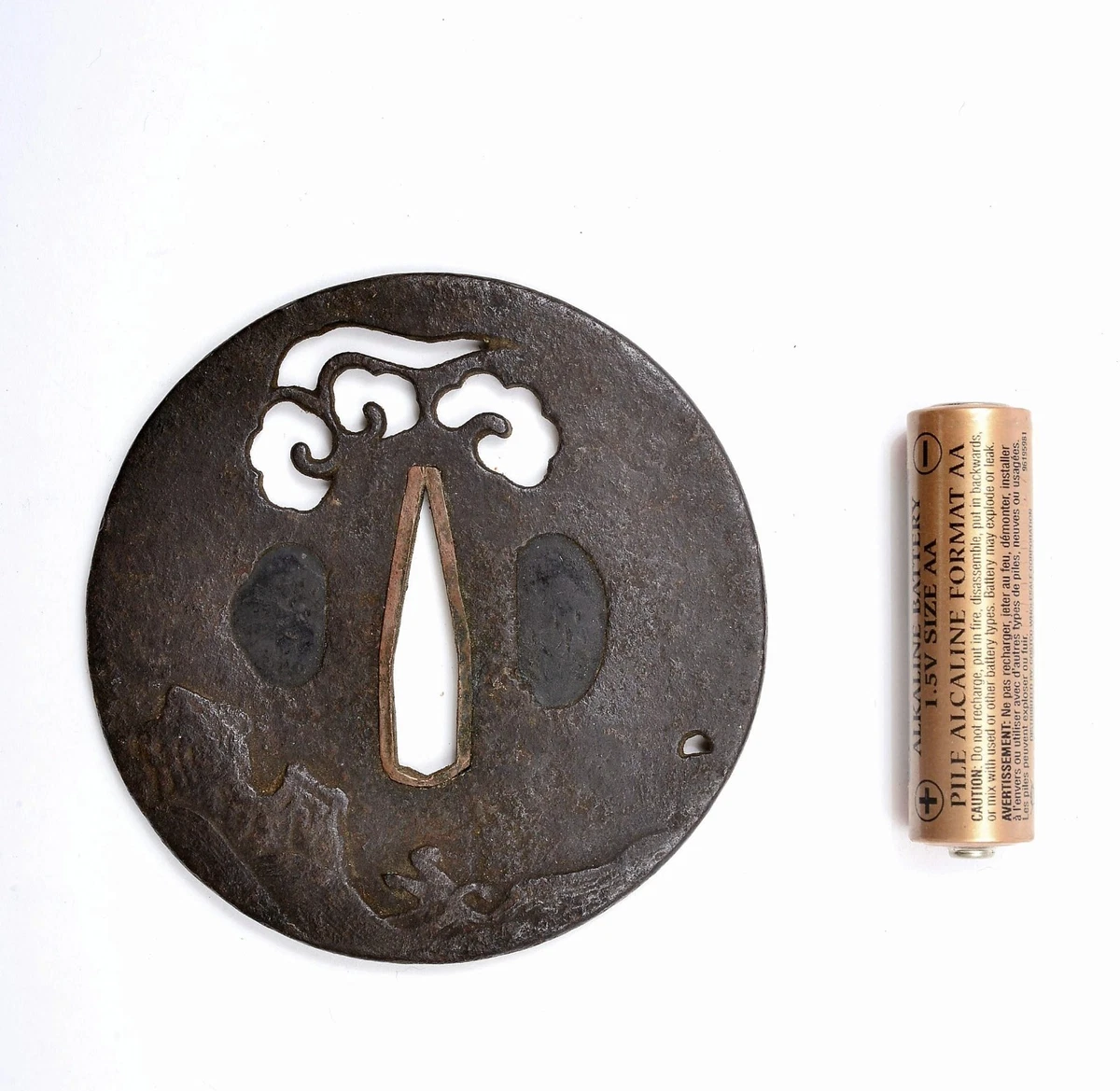 Iron 主1850-1899 年日本刀镡| eBay