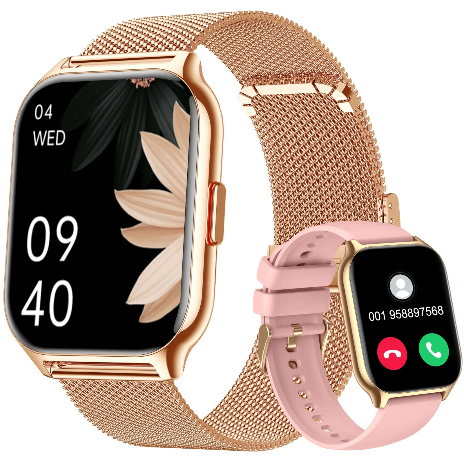 Smart Watch 45mm for Women Men(Dial/Answer Calls), 2.0" Fitness Tracker Watch...