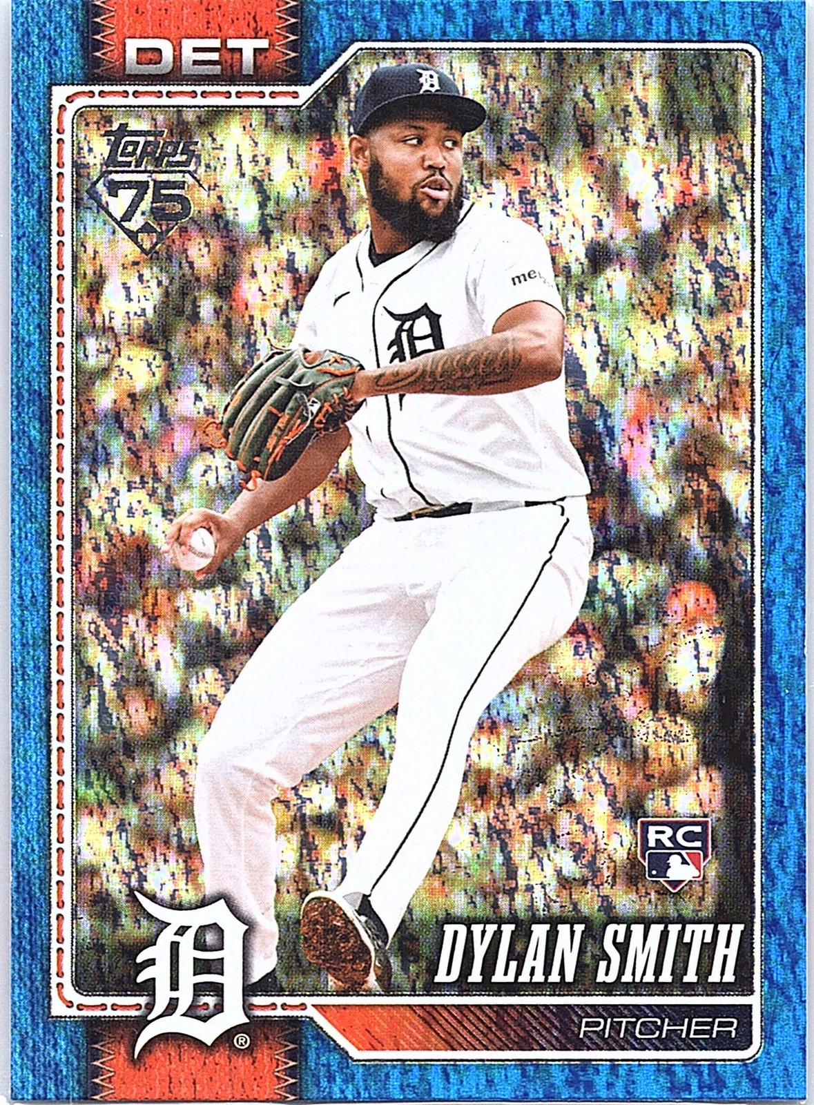 2026 Topps Series 1 Blue Rainbow Foil /150 Dylan Smith #13 Rookie RC