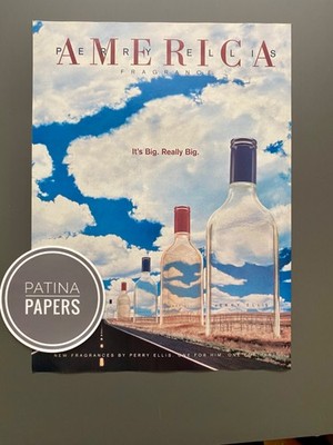 1996 Perry Ellis America Fragrance Parfum Vintage Ad Retro Werbung Reklame