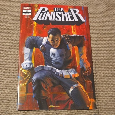 Marvel Comics The Punisher #2 Doom Homage Variant Barren Cover 2026
