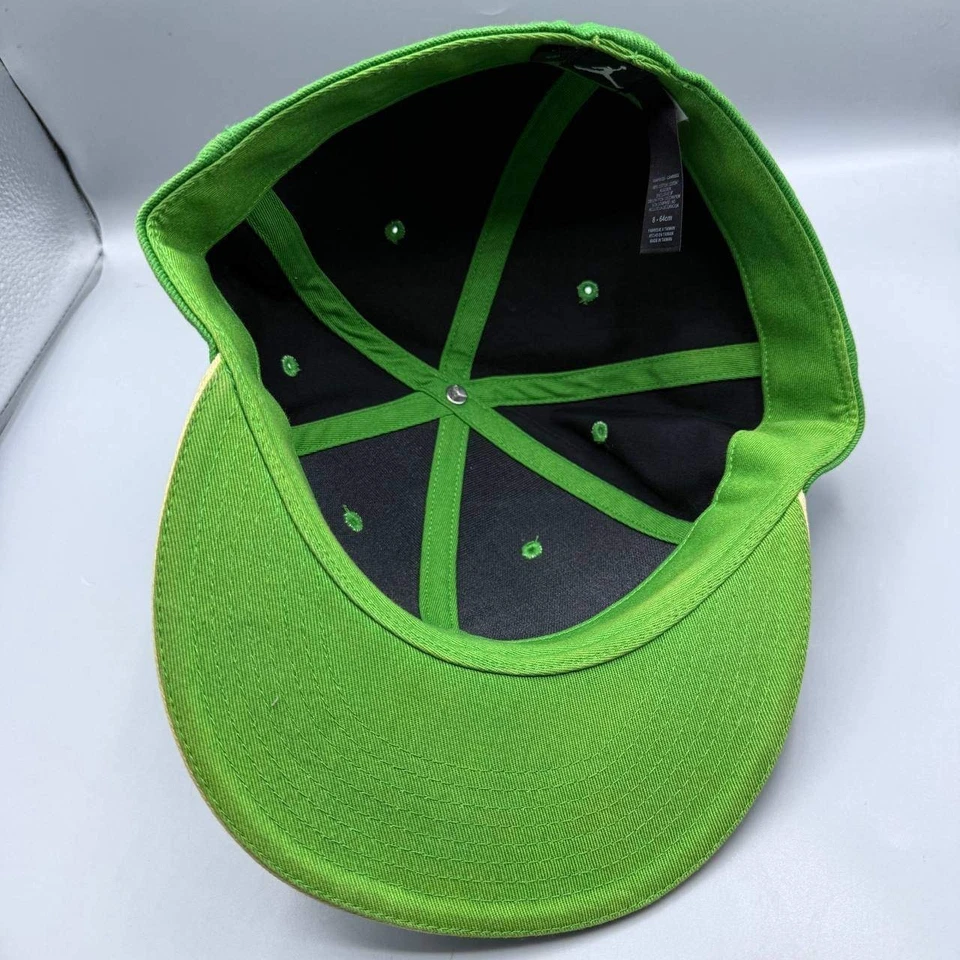 Gorra Air Jordan Hombre 8 Verde Bordado Logo Jumpman Gorra Ajustada Foto 2 de 4