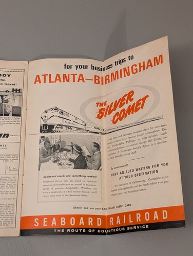 Sante Fe Railroad Time Tables - Dec 1963 - VTG 60s Travel Schedules Pullman Ads - Picture 9 of 22