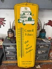 Vintage, original FULMER truck thermometer sign, 24"x8", works, rare