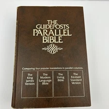 Guideposts Parallel Bible 1973 KJV RSV Living Berkeley Zondervan HC
