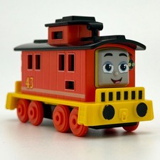 Mattel Brake Car Bruno 43 Thomas & Friends Train Gullane Caboose Red Orange