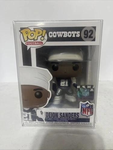 Funko Pop! #92 NFL Deion Sanders Dallas Cowboys Blue Jersey