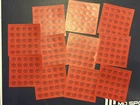 11 Vtg 1930/40s Drink COCA COLA in Bottles Paper Token Sheets Advertising