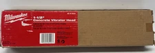 NIB Milwaukee 48-37-5015 Concrete Vibrator Head - Black