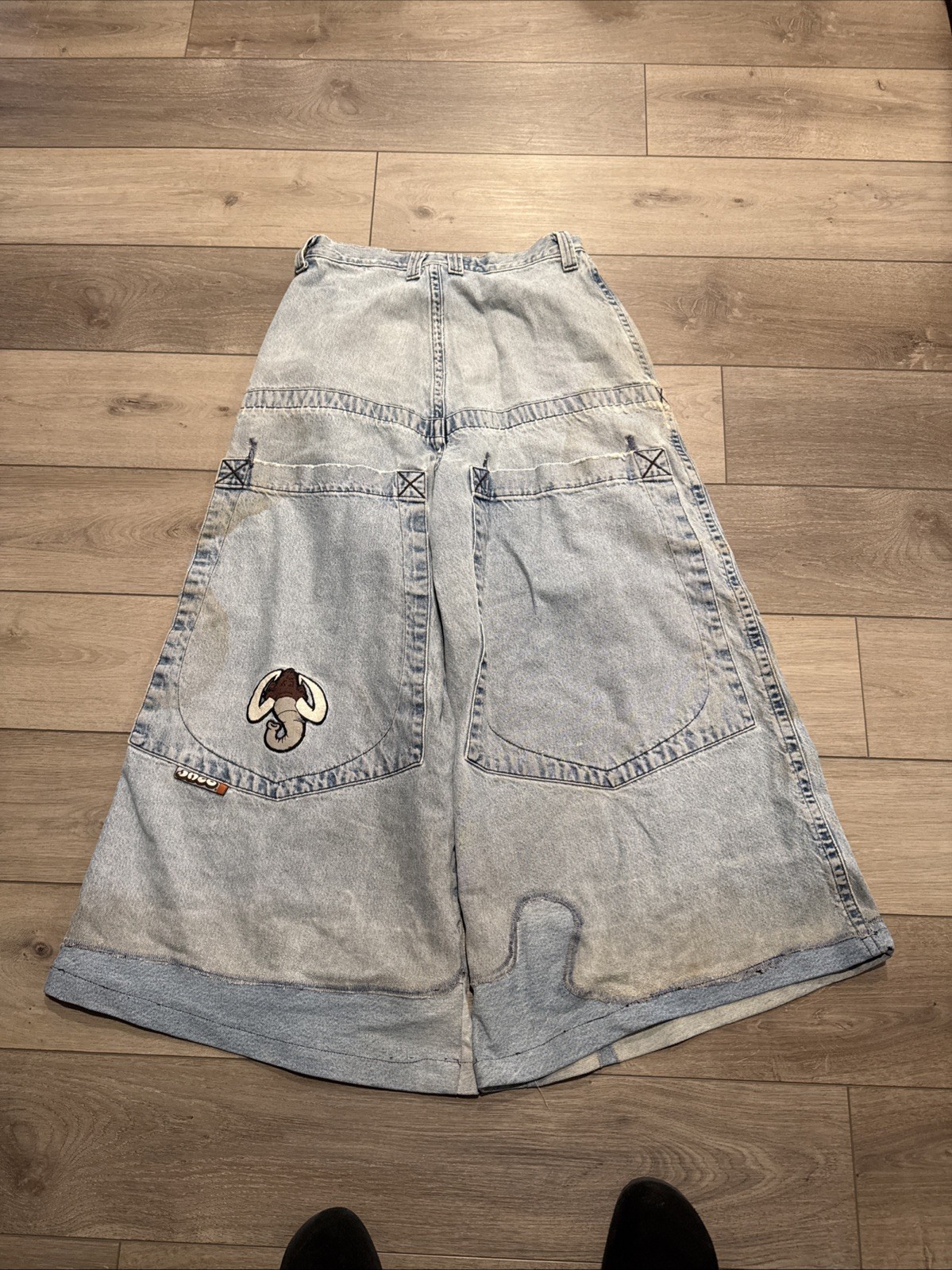 VINTAGE 90s Jnco Jeans Mammoths Size 34 x 30. Flaws Shown. Read Description