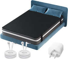 Grounding Sleep Mat with Adapter  Cords - 54x78 Inch Conductive Pad