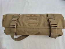 Rare Clayton Dustless Made Simple Coyote Brown Metric Socket Tool Roll. New!!!