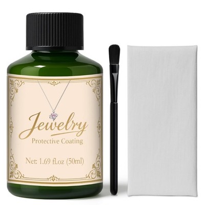 1DFAUL 50ml Jewelry Protective Coating, Jewelry Sealant Tarnish Protection Ma...