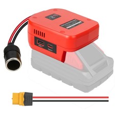 QSDXNYDC 18V to 12V Step-Down Converter for Milwaukee M18 18V for Power Batte...