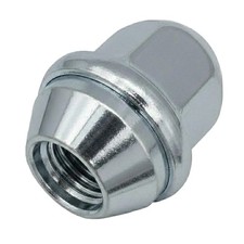 1x Radmutter M12x1,5 Kegelbund geschlossen 60° chrom für Volvo C30 C30 Electric