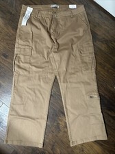 Sandpiper Pants Women's 22W Mid Rise Straights Jegging Tan