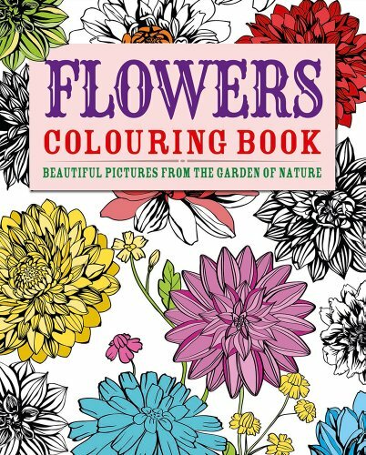 Flowers Coloring Book: Beautiful Pictures from the Garden of Nat