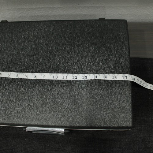 Samsonite Classic II Attache Carry Case Vintage Briefcase Hard Shell Slim + KEY - Picture 9 of 12