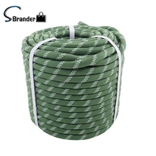 150FT 1/2In High Quality 48 Strand Braided Rope Arborist Tree  Rope
