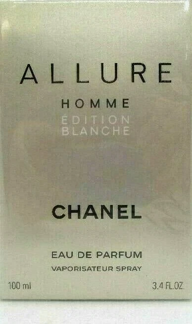 Chanel Allure Homme Edition Blanche Eau De Parfum Spray Men 3.4 Oz / 100 ml  New!