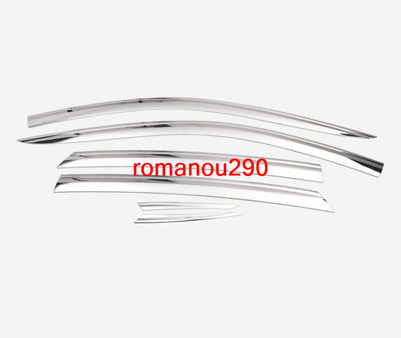 For Cadillac XT5 20172019 Chrome Window Visor Vent Shades Sun Rain