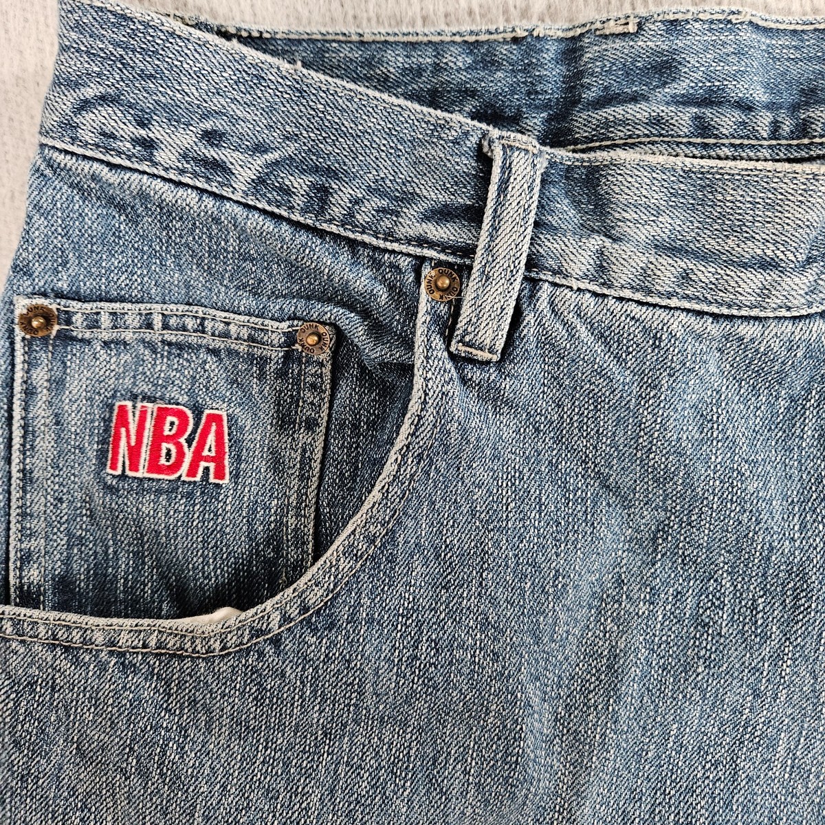 UNK NBA Cleveland Cavaliers Denim Jeans Embroidered Lebron UNK NBA Cleveland Cavaliers Denim Jeans Embroidered Lebron