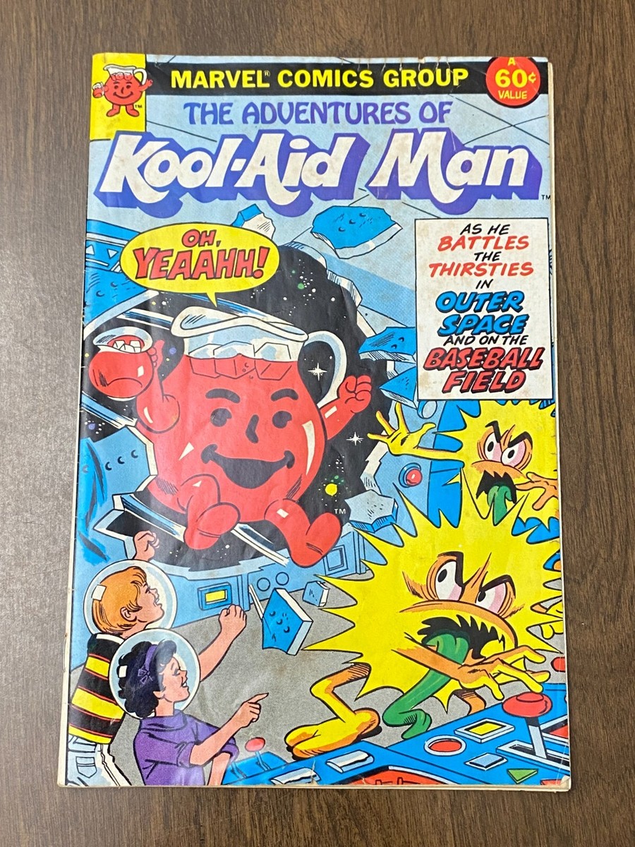 The Adventures of Kool Aid Man #1 1983 Marvel Comics with Mail
