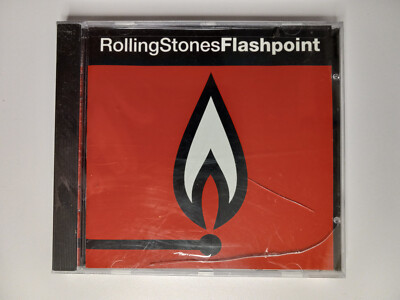 The Rolling Stones - Flashpoint (CD, 1998) SEALED - Case Front Has Been Cracked