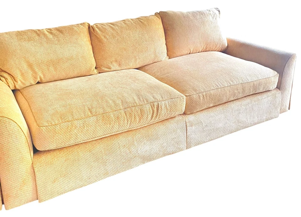 Sofá beige extra grande Marge Carson Foto 4 de 4