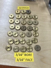 QTY 1 BOSTON GEAR BRASS G-173 SPUR GEAR 32 PITCH 28 TEETH FOR MACHINE REDUCER