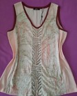 Neu Ungetragen BiBA Damen Top  Bluse Tunika Gr. M Paillette Ärmellos