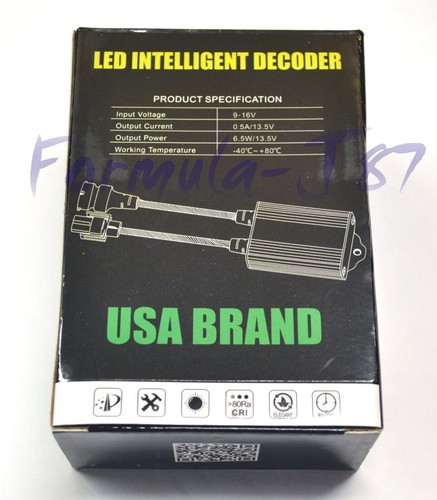 LED Warning Canceler Anti-Flicker Error Fix H3 Fog Light Bulb Flickering Lamp - Picture 2 of 7