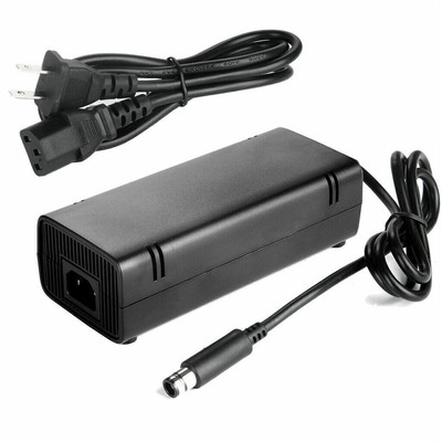 Power Supply Charger AC Adapter Cable Cord for Microsoft Xbox 360 E Console 12V