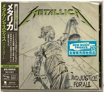llica And Justice For All 日本未発売盤 Metallica- And Justice