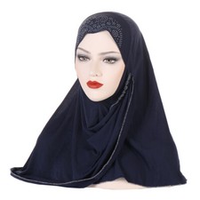 Muslim Women Hijab Shawl Wrap Praer Headscarf Instant Khimar Full Cover Ramadan