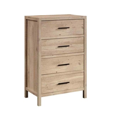 SAUDER Chest of Drawers 28.78''x17.48''x44.21'' Prime Oak 4-Storage Engineered Wood