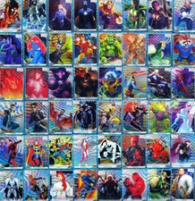 2023 Marvel Platinum Blue Surge Exclusive Refractor SP Singles Complete Your Set
