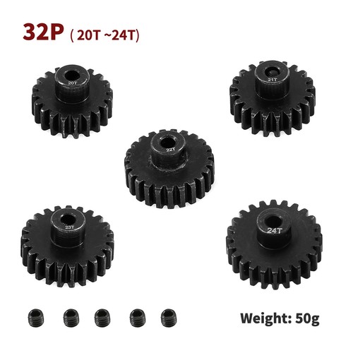 0.8 Module 3.175 Hole 32P Module Gear For 1/10 Automotive Motor Gears Model Car - Picture 8 of 8